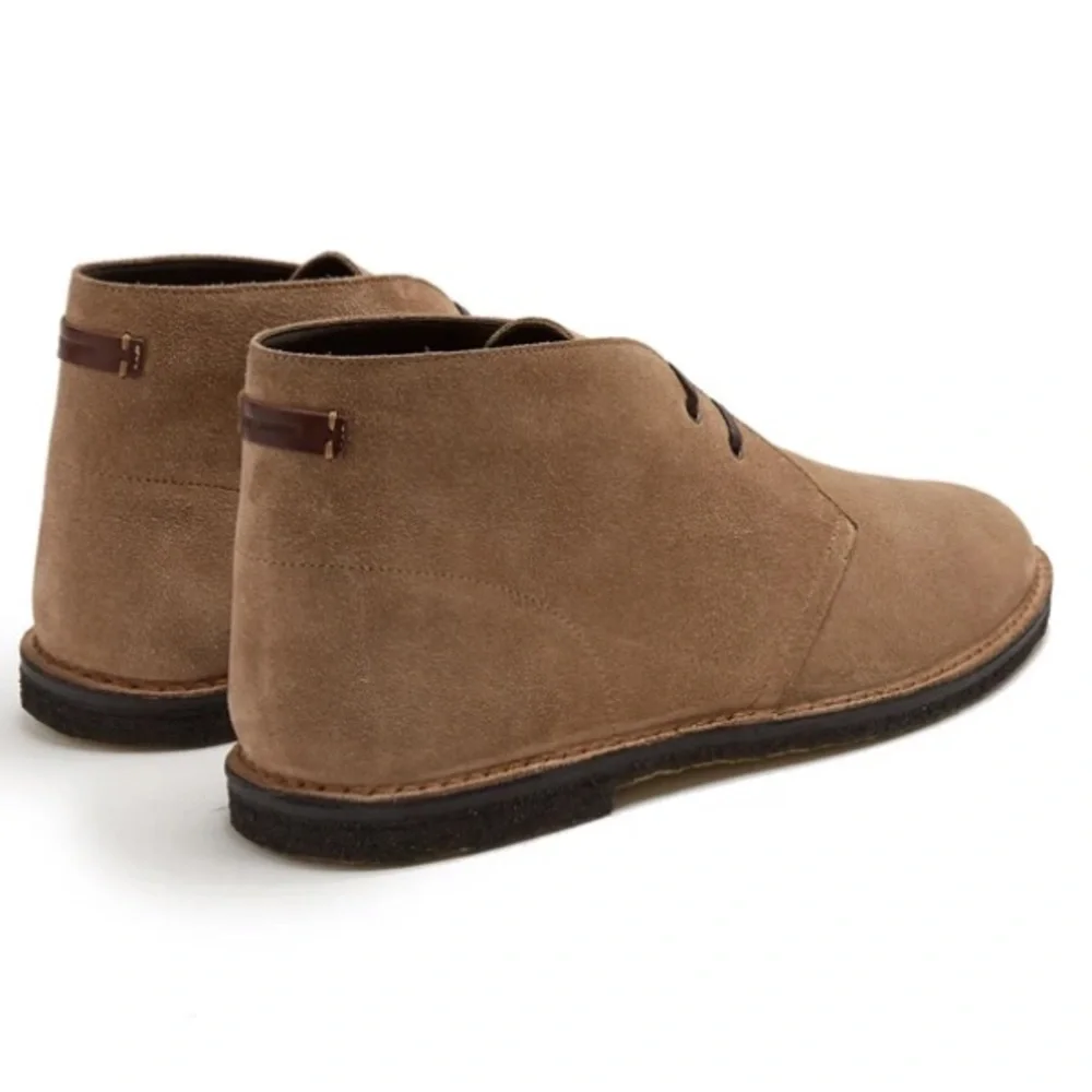 Saint Laurent Oran Chukka in Tan Suede Boots - Picture 3 of 14